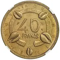 40 Francs Pattern