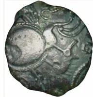 1/2 Stater with boar