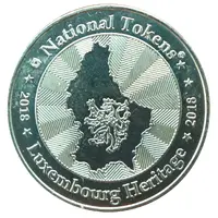 National Tokens Luxembourg Heritage - Château de Bourscheid