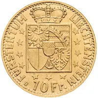 10 Franken - Franz Josef II