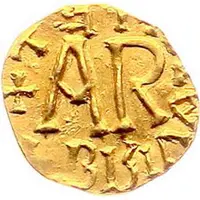 Tremissis - Theudebert II Brioude mint