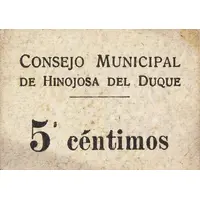 5 Céntimos Hinojosa del Duque