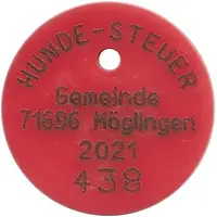 Dog Tax Token Möglingen 2021