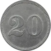 20 Pfennig - München Oskar Kiesel and Cº