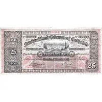 25 Cents Cash Note