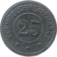 25 Pfennig - Strasburg Uckermark