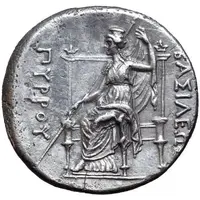 Tetradrachm - Pyrrhus I Locri Epizephyrii