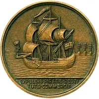 Prize Medal - The Bahamas Fishing Tournament, Allison Tuna