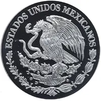 10 Pesos Lunar Foundation of Mexico City - Tenochtitlan
