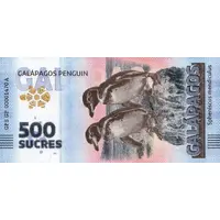 500 Sucres - Galápagos Penguin