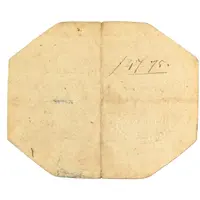 1 Gulden West-Indische Bank