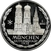 1 Argenteus - Aureus Magnus Munich Olympics