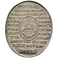 Medal - Coronation of Friedrich von der Pfalz King of Bohemia
