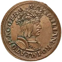 1/4 Guldiner - Maximilian I Pattern, Hall