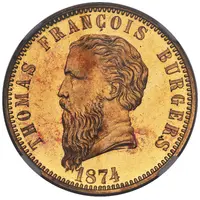 5 Shillings Zuid Afrikaansche Republiek, Transvaal Pattern