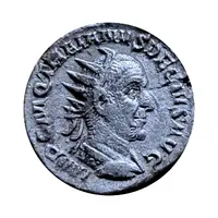 Faux d'époque - Antoninien Trajan dece victoria germanica