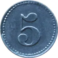 5 Pfennig - Lette Bernh. Cordes