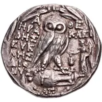 Tetradrachm - Herakleides, Euklesi... and Dionysos