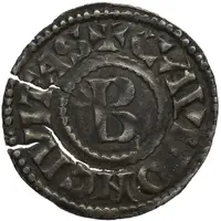 Denier - Robert II Chalon mint