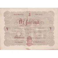 5 Forint Kossuth bankó