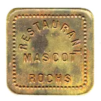 1 Franc - Restaurant Mascot Rochs