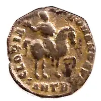 Follis - Honorius GLORIA ROMANORVM, Antioch