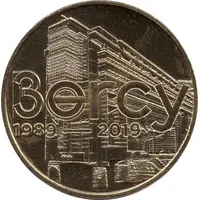 Monnaie de Paris Tourist Token - Bercy - 1989-2019