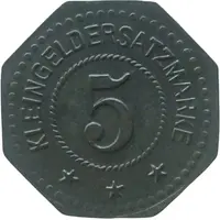 5 Pfennigs - Saarbrücken Dingler, Karcher & Co