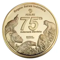 Medal - 75 years of Indonesian Independence