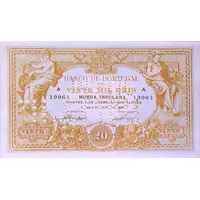 20 000 Reis 20 Mil Reis