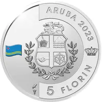 5 Florins Aruba Aviation