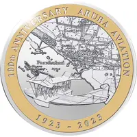 5 Florins Aruba Aviation