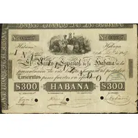 300 Pesos Spanish Administration