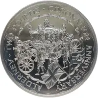 2 Pounds - Elizabeth II Coronation Jubilee