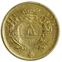 1 Peso Independence, Mule