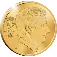 12,5 Euros 65th Birthday of King Philippe