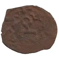 Pul 'Uighur legend' temp. Mangu Timur Qrim mint