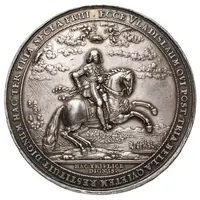 Medal Chwały Królewskiej - Władysław IV Waza Gdańsk mint
