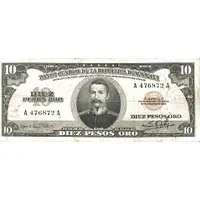10 pesos Oro