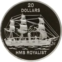 20 Dollars - Elizabeth II HMS Royalist