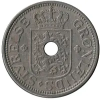 25 Øre - Christian X