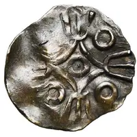 Denier Anonymous/Albert II, bust left