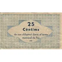25 Céntimos Pau