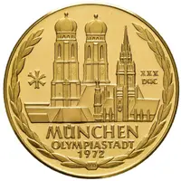 30 Ducats - Aureus Magnus Munich Olympics