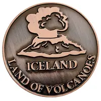 Medal - Land of Volcanoes Tourist Souvenir