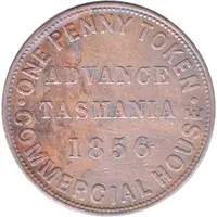 1 Penny - Brickhill, Joseph Campbell Town, Tasmania