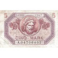 5 Marks type 1947