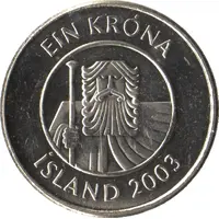 1 Króna Magnetic