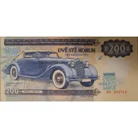 200 Korún Zapadlík Delage