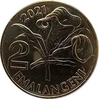 2 Emalangeni - Mswati III